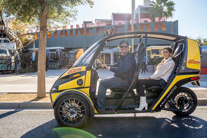 Private 1-Hour Downtown Las Vegas Tour in a Talking GoCar - Guided Tour Highlights