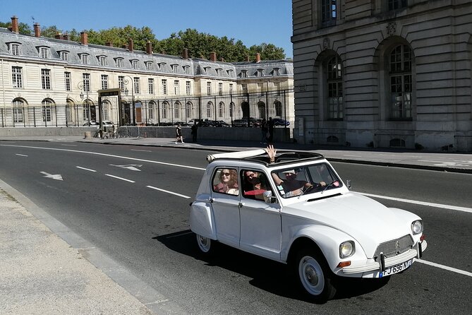 Private 1 Hour Tour of Versailles in a Vintage Car (2cv) - Additional Information