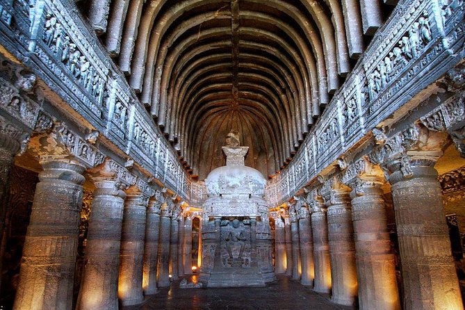 Private 3-Day Aurangabad Tour Including the Ajanta & Ellora Caves From Mumbai - Ajanta Caves Discovery