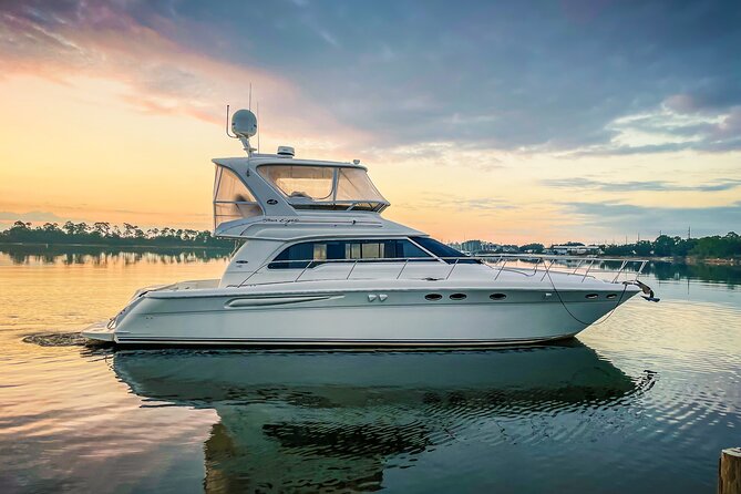 Private 3 Hour Sunset Cruise On A 50 Luxury Yacht With Captain - Meeting and Departure Information