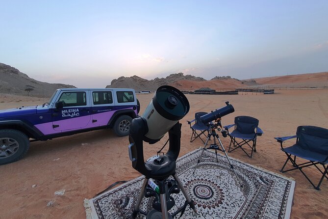 Private 4x4 Mleiha Desert Overnight Camping, Stargazing With BBQ Dinner - Health and Safety Considerations