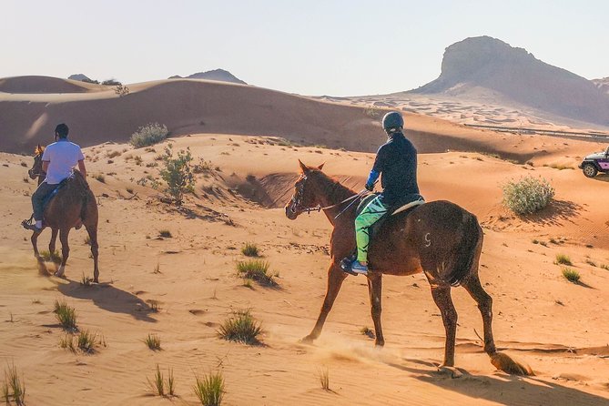 Private 4x4 Mleiha Desert Safari Horse Riding With Museum Visit - Pickup Information