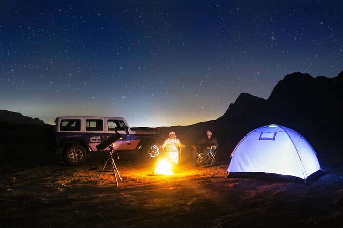 Private 4x4 Mleiha Desert Safari With Stargazing and Dinner - Stargazing Experience With Expert Guide