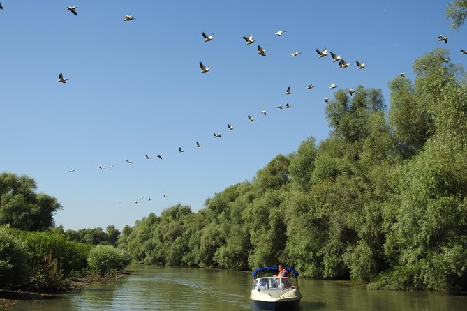 PRIVATE 8h Tour: Mila23 and SULINA - the End of the Danube - Sailing Through Danube Channels