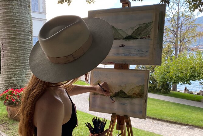 Private 90 Minutes Painting Art Class in Bellagio - Inspiring Garden Setting