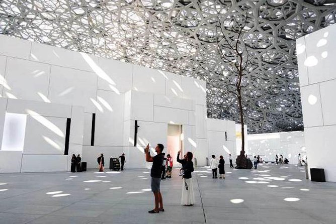 Private Abu Dhabi Highlights With Louvre Museum & Grand Mosque With 5* Lunch - Booking and Cancellation Policy