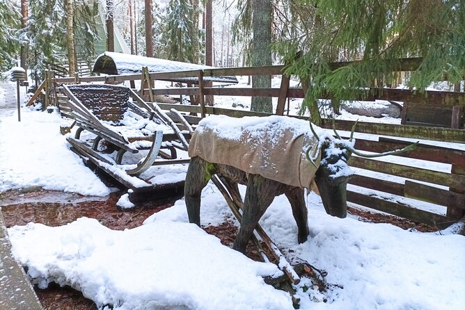PRIVATE Adventure To The REINDEER Park by VIP Car - Traveler Photos Highlight Key Experiences