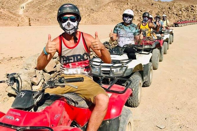 PRIVATE ADVENTURE Trip! 3 Hours Speed Boat + 3 Hours Quad Safari - Pickup and Meeting Point