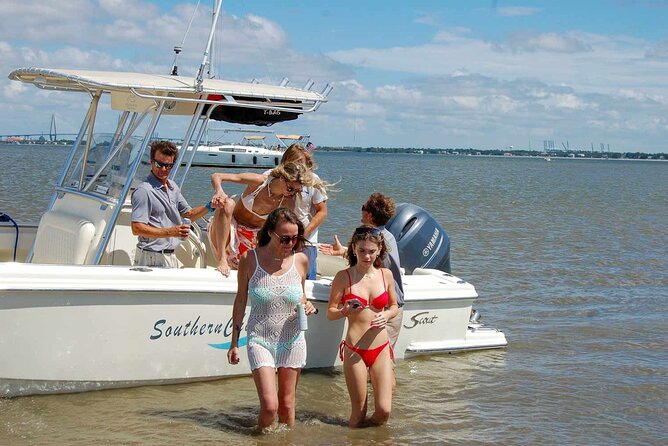 Private Afternoon Boat Ride and Beach Excursion on Southern Charm - Inclusions
