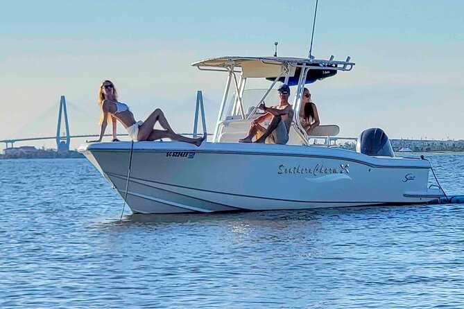 Private Afternoon Boat Ride and Beach Excursion on Southern Charm - Enjoying the Beach Excursion