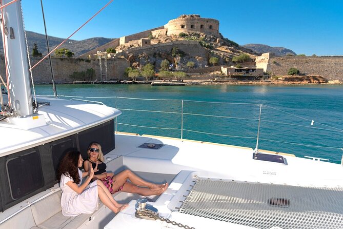Private Agios Nikolaos Day Catamaran Cruise in Mirabello Bay - Included Activities