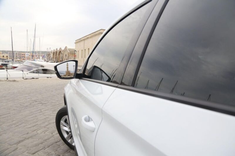 Private Airport Transfers From Chania Airport to Marathi - Vehicle and Amenities