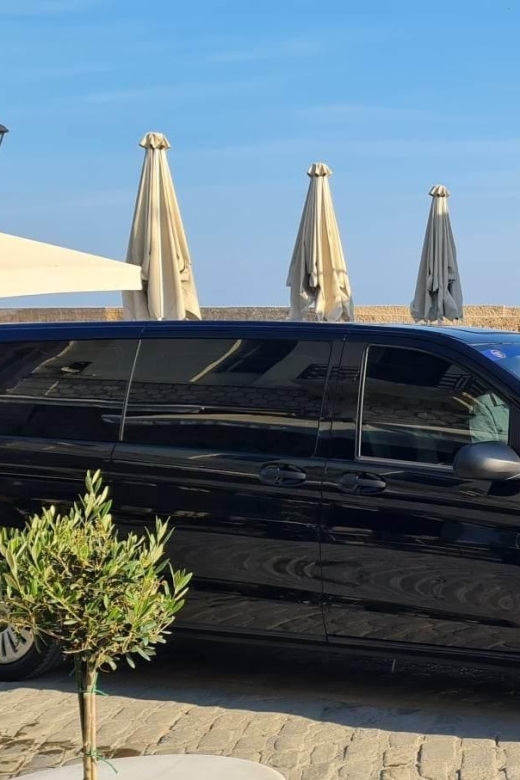 Private Airport Transfers From Chania Airport to Skaleta/Sfakaki - Luxury Private Van