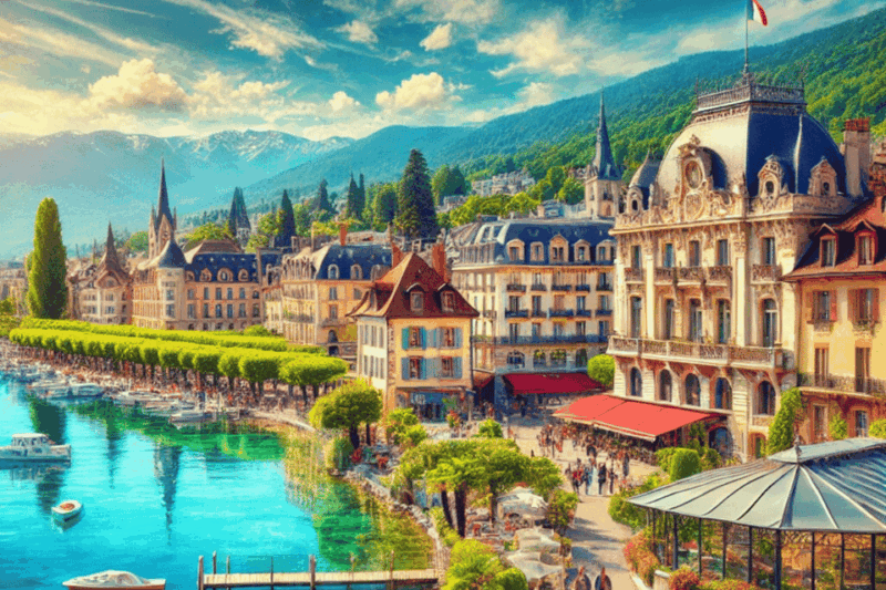 Private All Day Trip: Geneva to Evian Les Bains, in English - Key Points