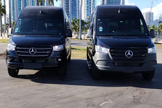 Private and Group Transportation in Miami - Vehicle Details