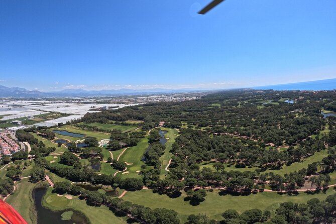 Private Antalya Belek Helicopter & Gyrocopter Flight Tours - Photographic Opportunities