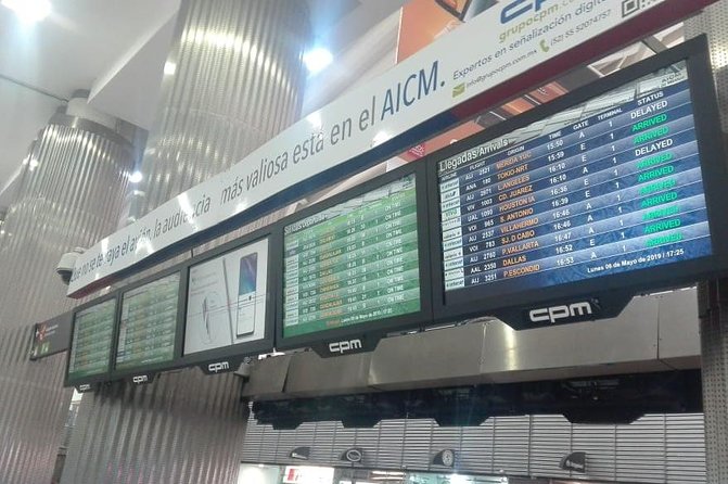 Private Arrival Transfer: Mexico City Airport to Hotel - Booking Requirements