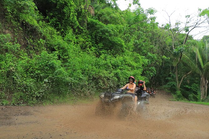 Private ATV Tour With Waterfall and Tequila Tasting - Refreshing Waterfall Dip
