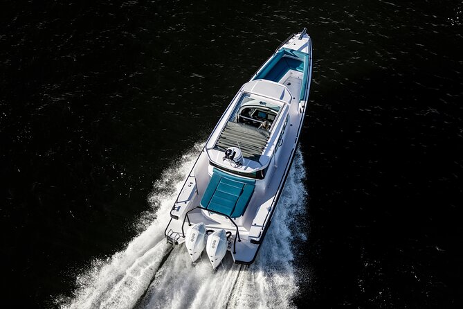 Private Axopar 37 Motoryacht Cruise in Santorini W/ Snack & Drink - Booking and Cancellation Policy
