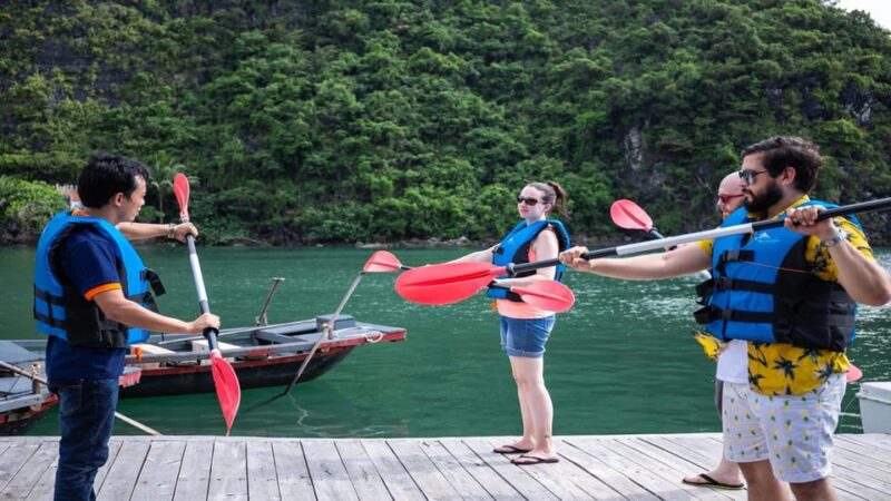 Private Bai Tu Long Day Cruise With Kayak - Included Services