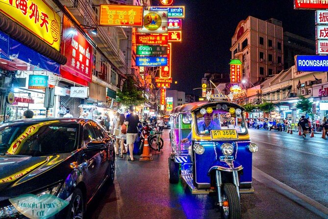 Private Bangkok Night Tour by Tuk Tuk With Dinner - What to Expect