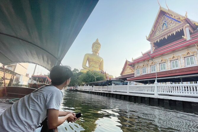 Private Bangkok Small Teak Boat Canal Tour With Cooking in Garden - Artist House Exploration