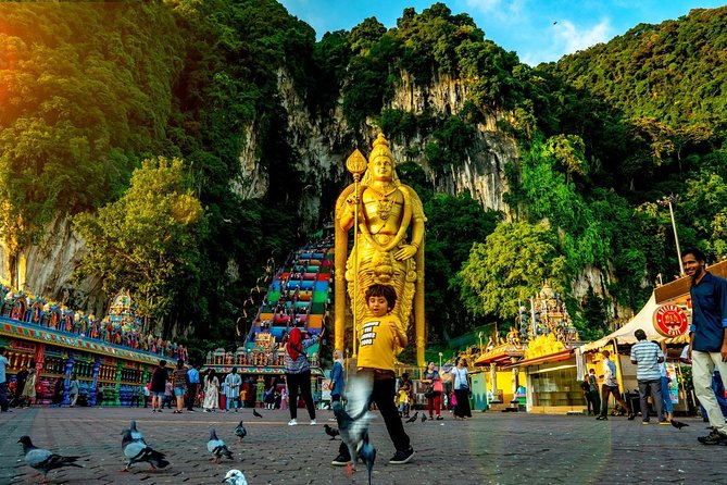 Private Batu Caves, National Mosque & Religious Tour With Bana Leaf Lunch - Key Points