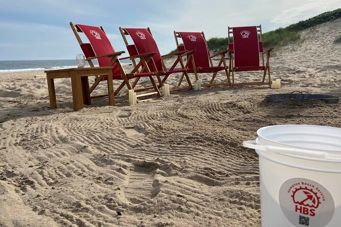 Private Beach Fire Montauk - Customized Evening Under the Stars
