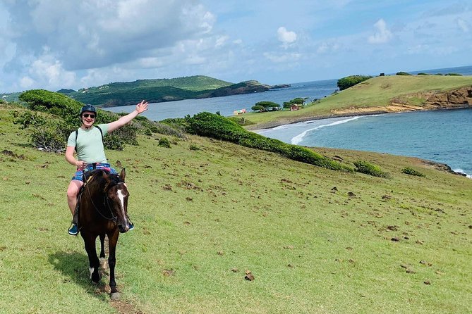 Private Beach Horseback Ride With Sandy Hoofs St. Lucia - Overview of the Experience