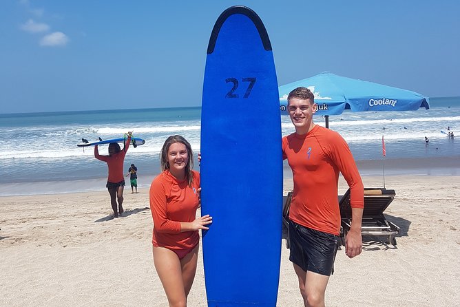 Private Beginner 1 on 1 Surf Lesson at Kuta Beach - Included Amenities