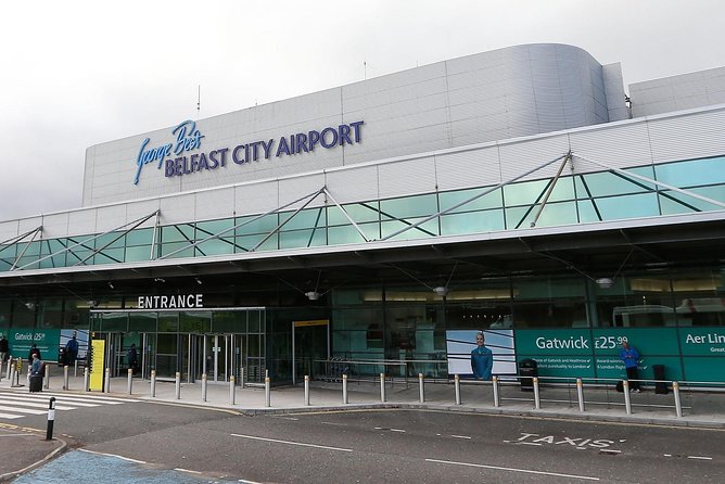 Private Belfast Arrival Transfer- Belfast City Airport to Belfast Hotel / Accomm - Key Points