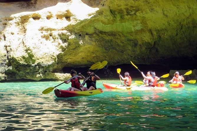Private Benagil Kayak Tour (28 PAX) - Group Size