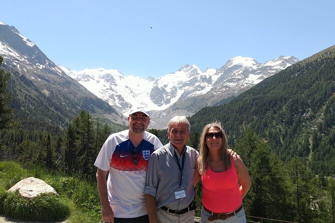 PRIVATE Bernina Train, Sankt Moritz & Wines Guided Tour From Lake Como or Milan - Private Tour