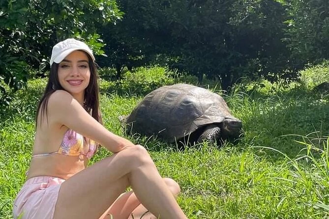 Private BiciTour Giant Tortoises and Lava Tunnel in Galapagos - Laguna Las Ninfas Experience
