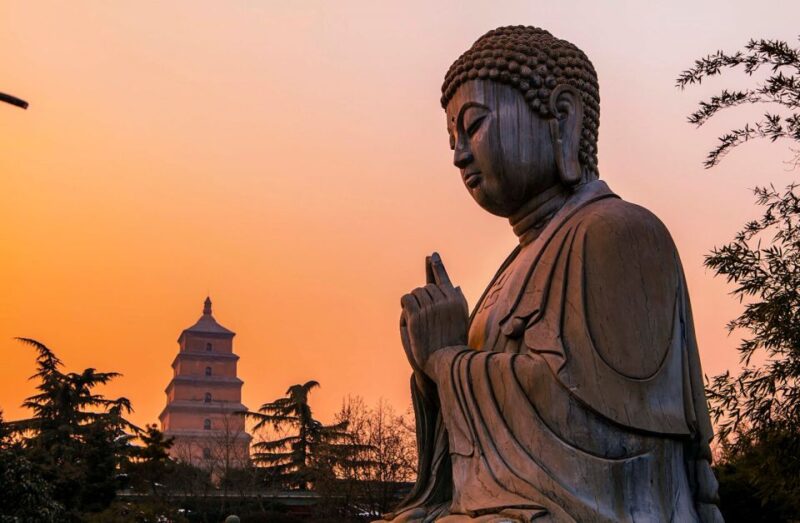 Private Big Wild Goose Pagoda Buddhism Walking Tour - Tour Experience
