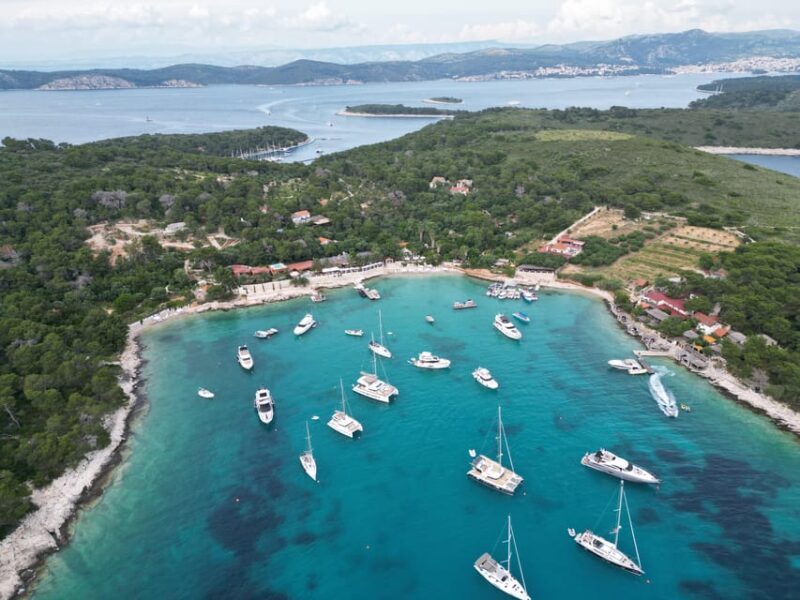 Private Blue Lagoon & Trogir, 3 Island Half-day Tour - Krknjašti Blue Lagoon