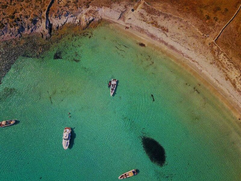 Private Boat Cruise to Delos and Rhenia Island - Swim in Turquoise Coastal Waters