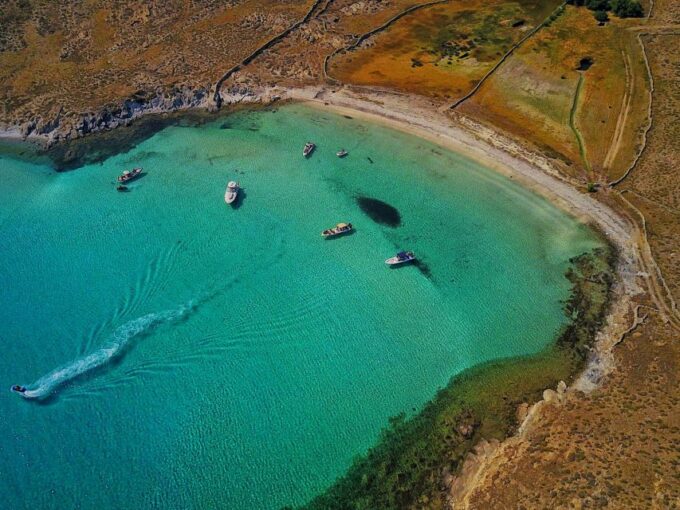 Private Boat Cruise to Delos & Rhenia Islands - Snorkeling Equipment and Beach Towels
