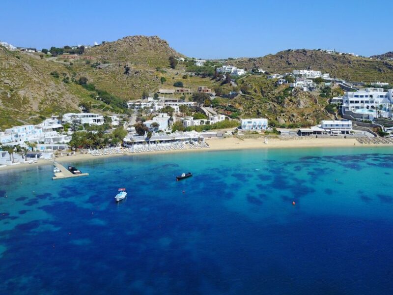Private Boat Cruise to South Coastline of Mykonos - Included Services