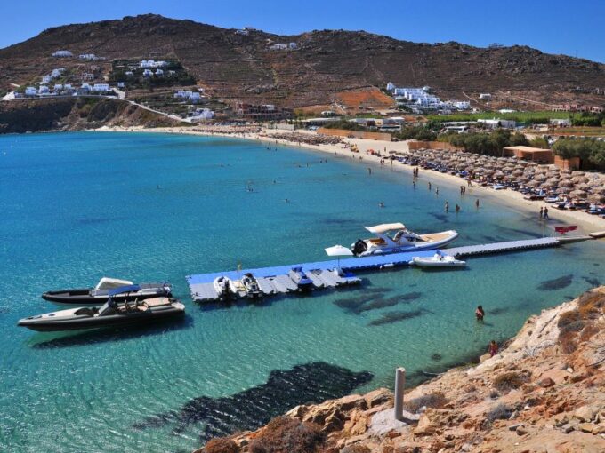 Private Boat Cruise to South Coastline of Mykonos - Explore Famous Beaches