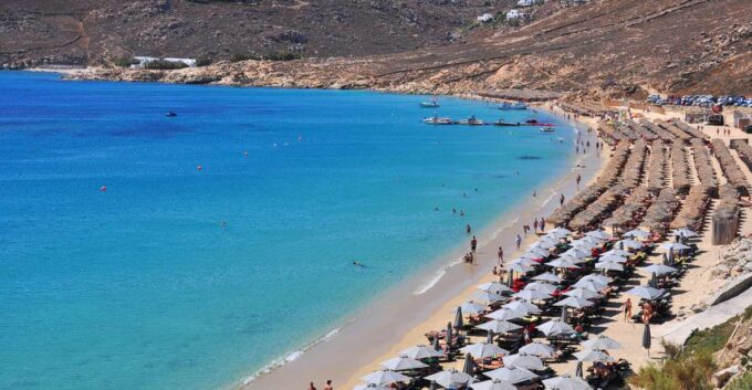 Private Boat Cruise to South Coastline of Mykonos - Private Party on Board