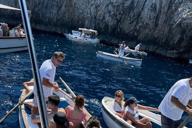 Private Boat Excursion From Sorrento to Capri and Faraglioni - Grotta Rossa