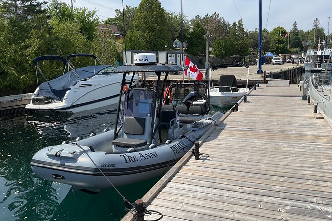 Private Boat Tour at Fathom Five National Marine Park - Inclusions in the Tour