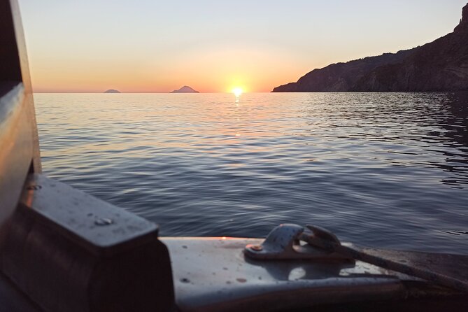 Private Boat Tour at Sunset to the Faraglioni of Lipari - Sunset Boat Experience