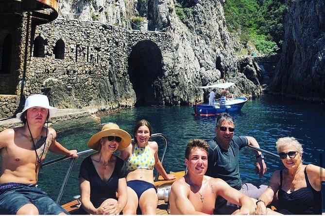 Private Boat Tour Capri & Positano - Inclusions