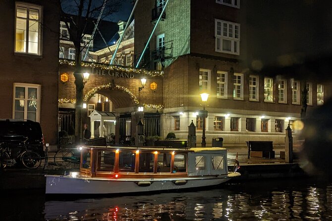 Private Boat Tour: Champagne Canal Cruise in Amsterdam - Tour Route