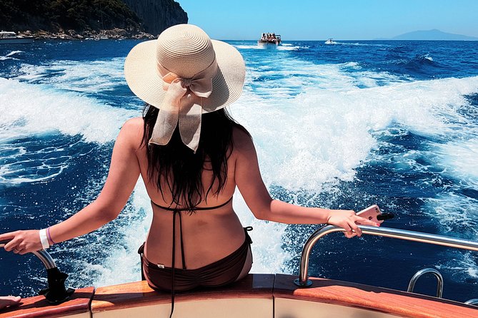 Private Boat Tour From Sorrento to Capri and Positano - Raffaelli Shamal 40 - Sorrento Departure