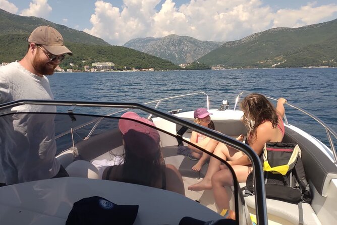 Private Boat Tour- Kotor-Our Lady of the Rocks- Blue Cave- Up to 9 People - Meeting and Pickup
