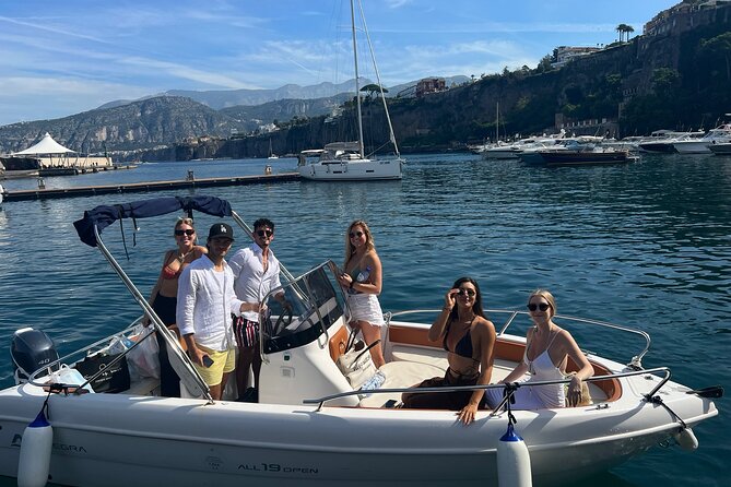 Private Boat Tour of the Amalfi Coast With Allegra 19 - Inclusions and Amenities