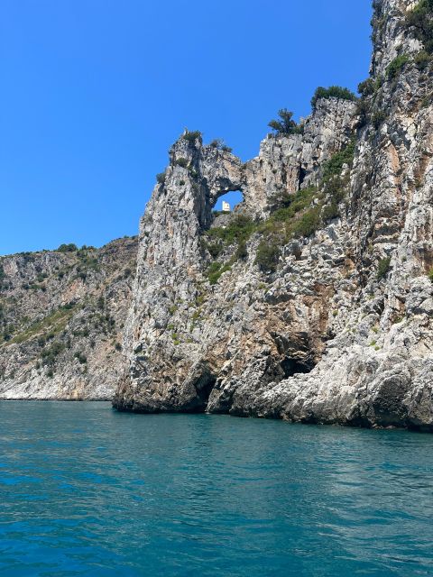 Private Boat Tour to Discover the Palinuro Coast - Included Amenities